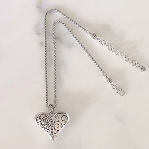 Brighton Love Affair Heart Pendant